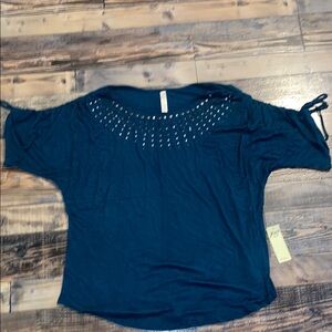 PerSeption NWT blouse with stud details size XL